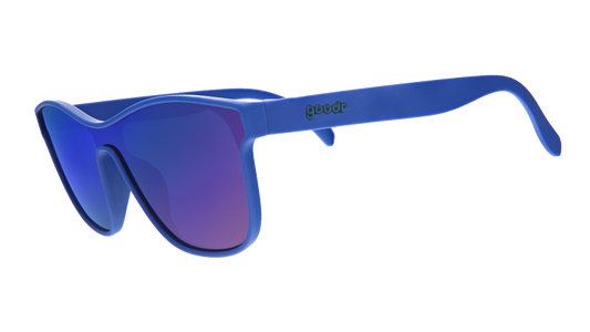 Blue and Purple Sunglasses - Best Dystopia Ever Blue | Goodr
