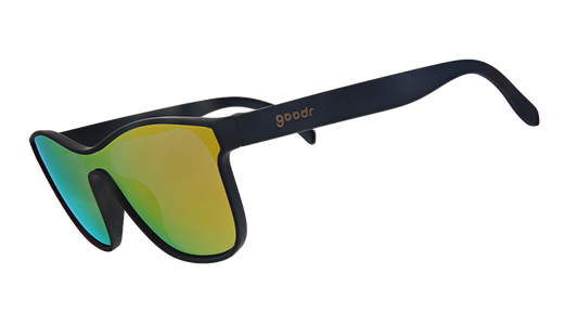 Futuristic Black Sunglasses - From Zero to Blitzed Black | Goodr