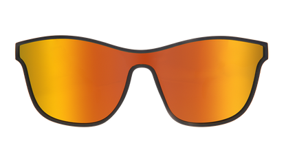 Futuristic Black Sunglasses - From Zero to Blitzed Black | Goodr