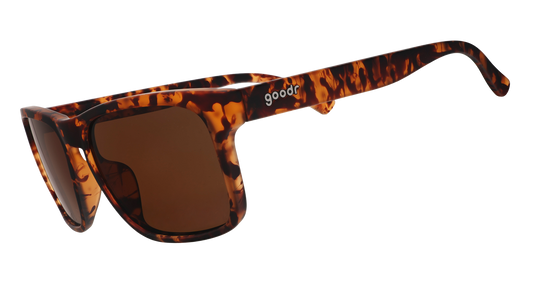Brown Tortoiseshell Sunglasses - Certified Pet Psychic Tortoiseshell | Goodr