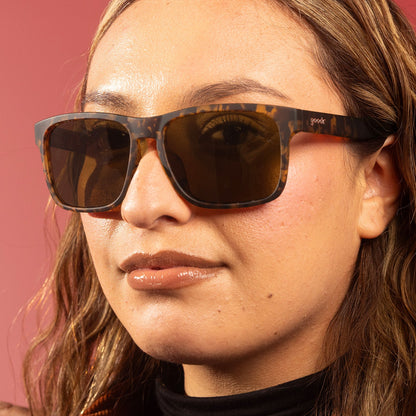 Brown Tortoiseshell Sunglasses - Certified Pet Psychic Tortoiseshell | Goodr