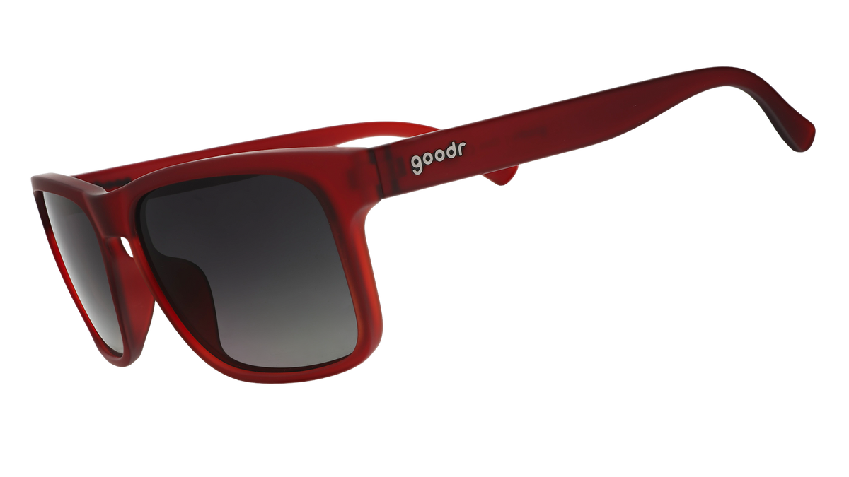 Dark Red Sunglasses - Blood Moon Barbecue Dark Red | Goodr