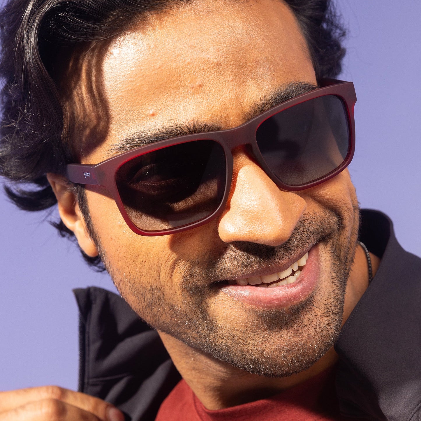 Dark Red Sunglasses - Blood Moon Barbecue Dark Red | Goodr