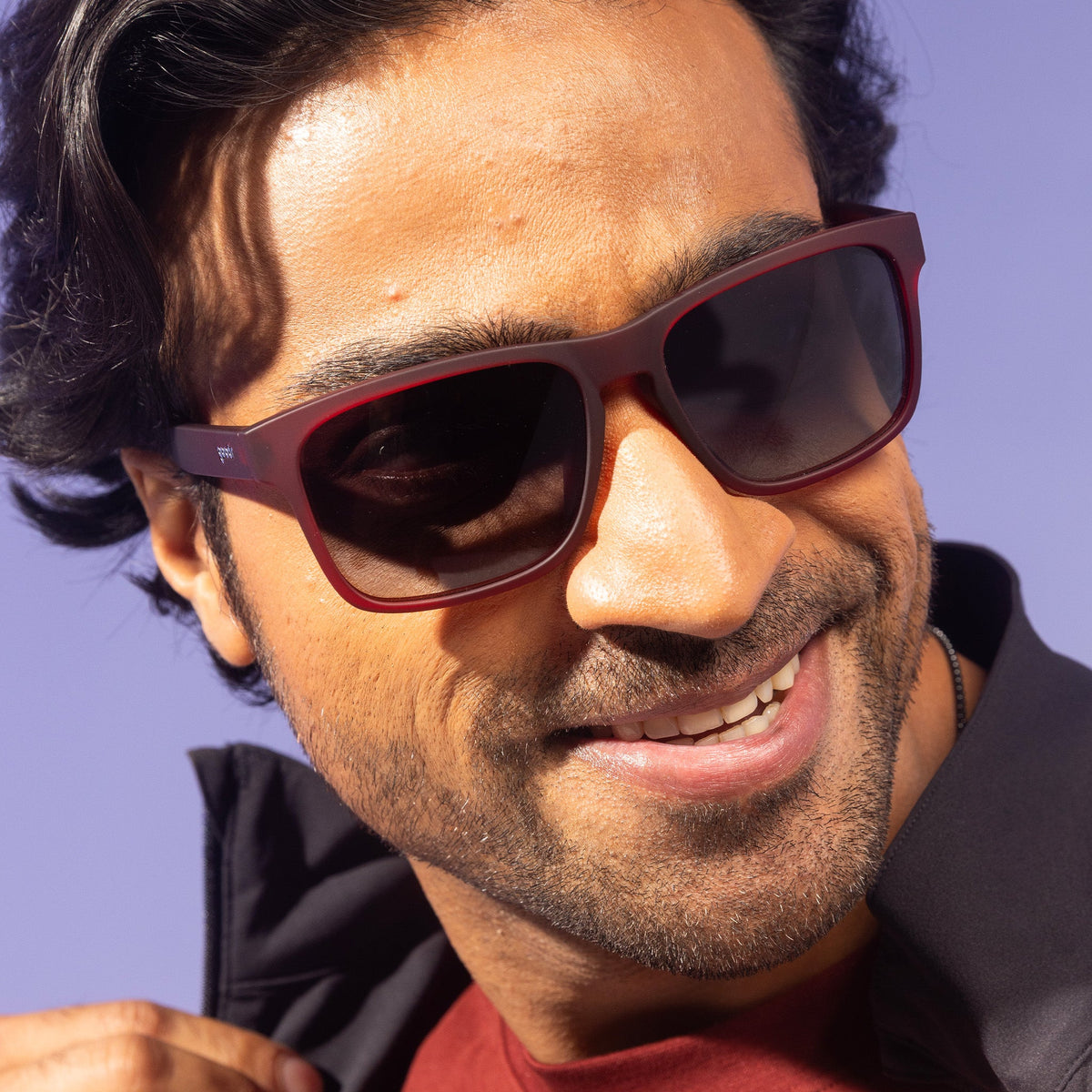 Dark Red Sunglasses - Blood Moon Barbecue Dark Red | Goodr