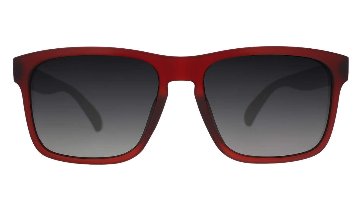 Dark Red Sunglasses - Blood Moon Barbecue Dark Red | Goodr