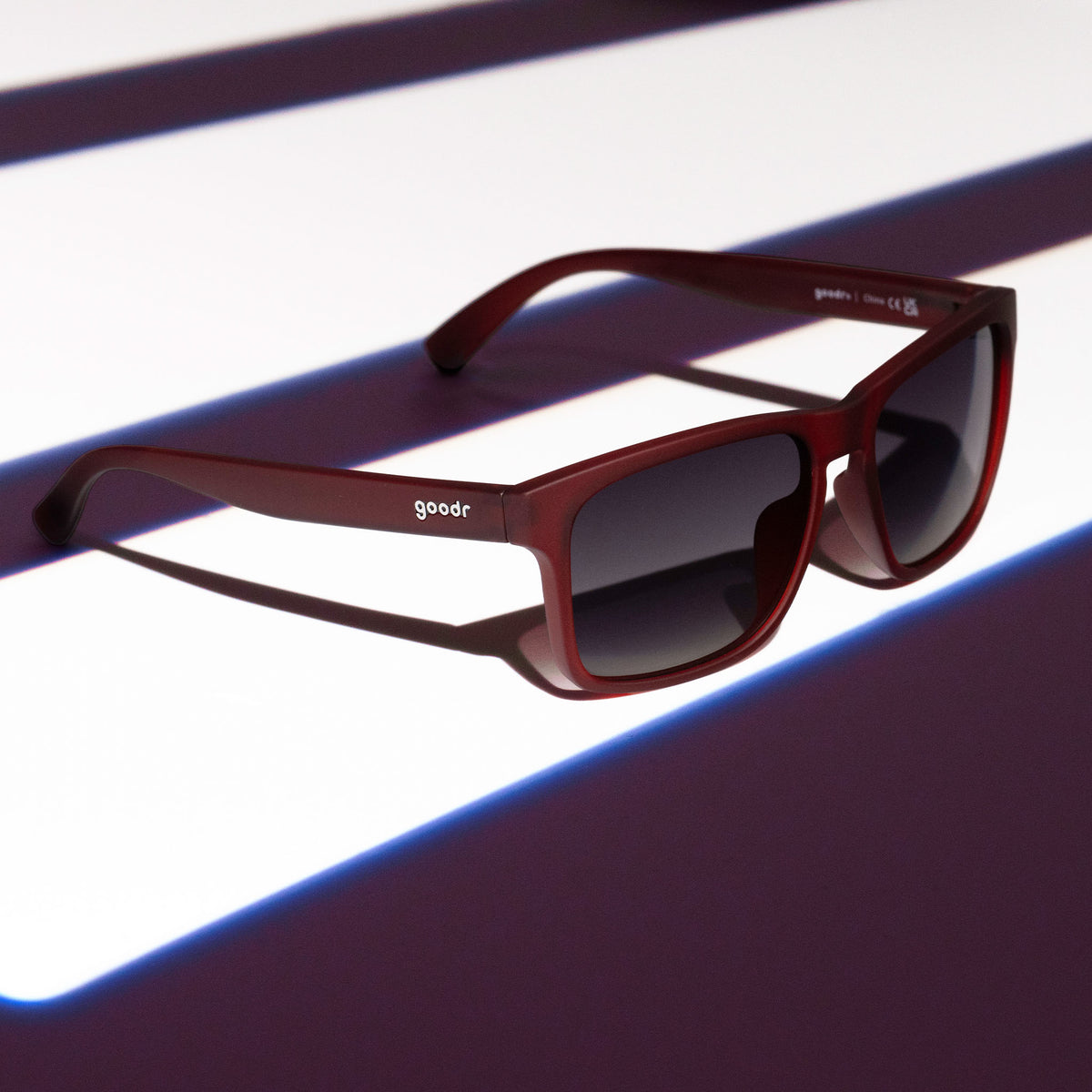 Dark Red Sunglasses - Blood Moon Barbecue Dark Red | Goodr