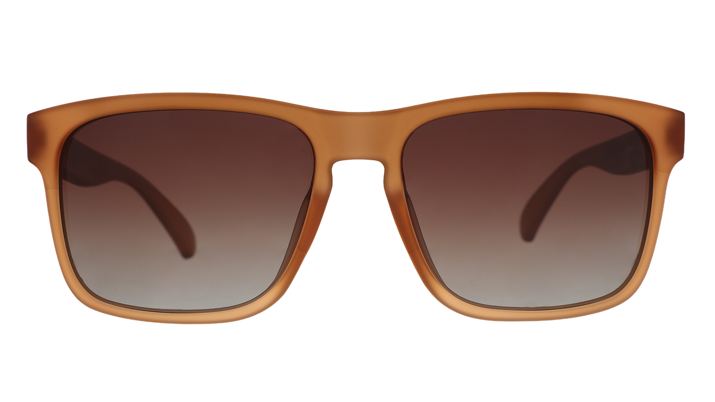 Brown Sunglasses - Cashmere Corporate Camo Brown | Goodr