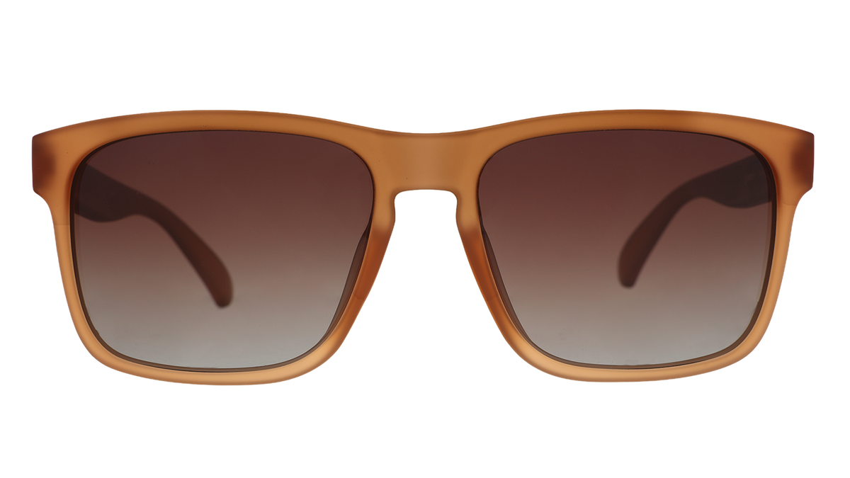 Brown Sunglasses - Cashmere Corporate Camo Brown | Goodr