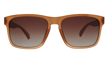 Brown Sunglasses - Cashmere Corporate Camo Brown | Goodr