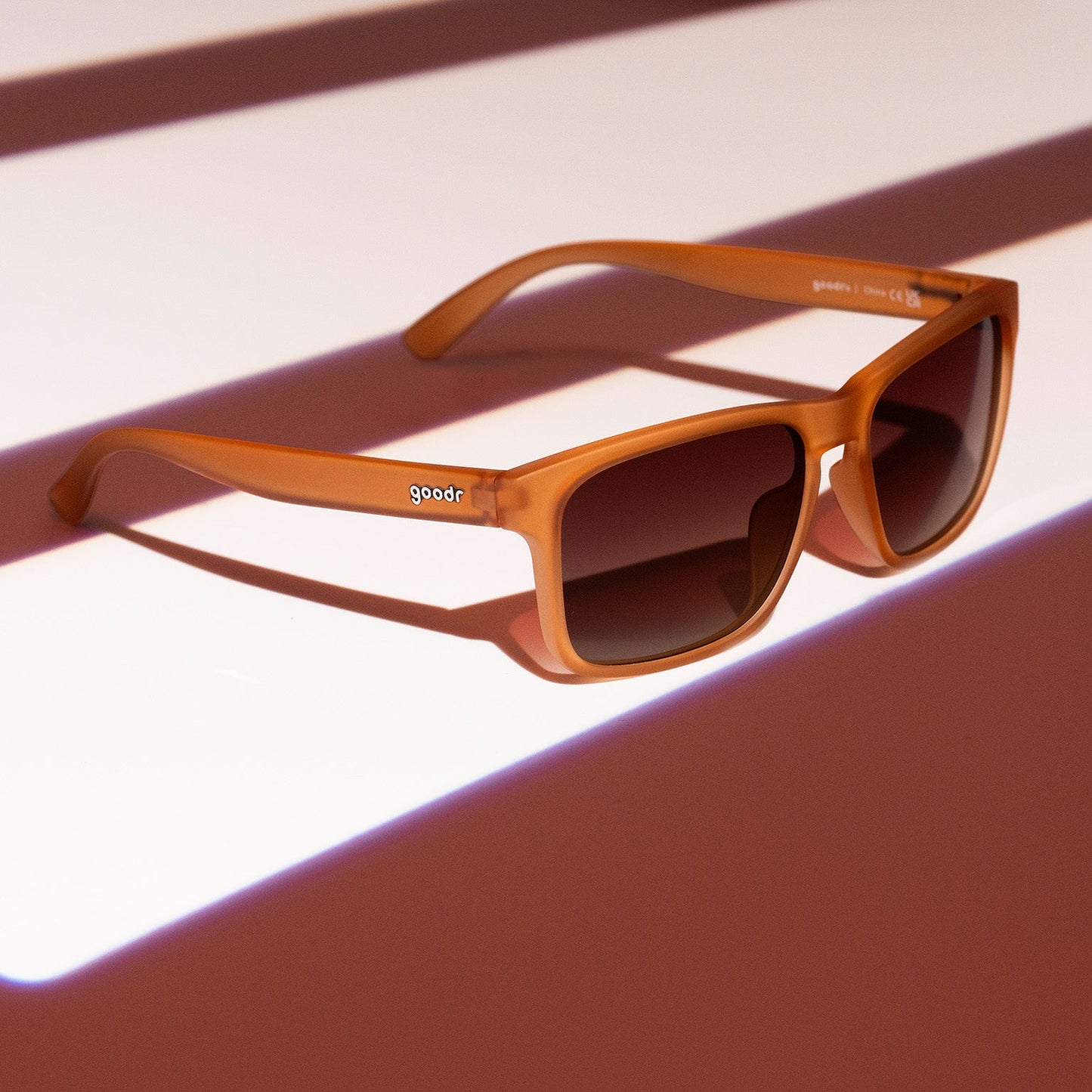 Brown Sunglasses - Cashmere Corporate Camo Brown | Goodr
