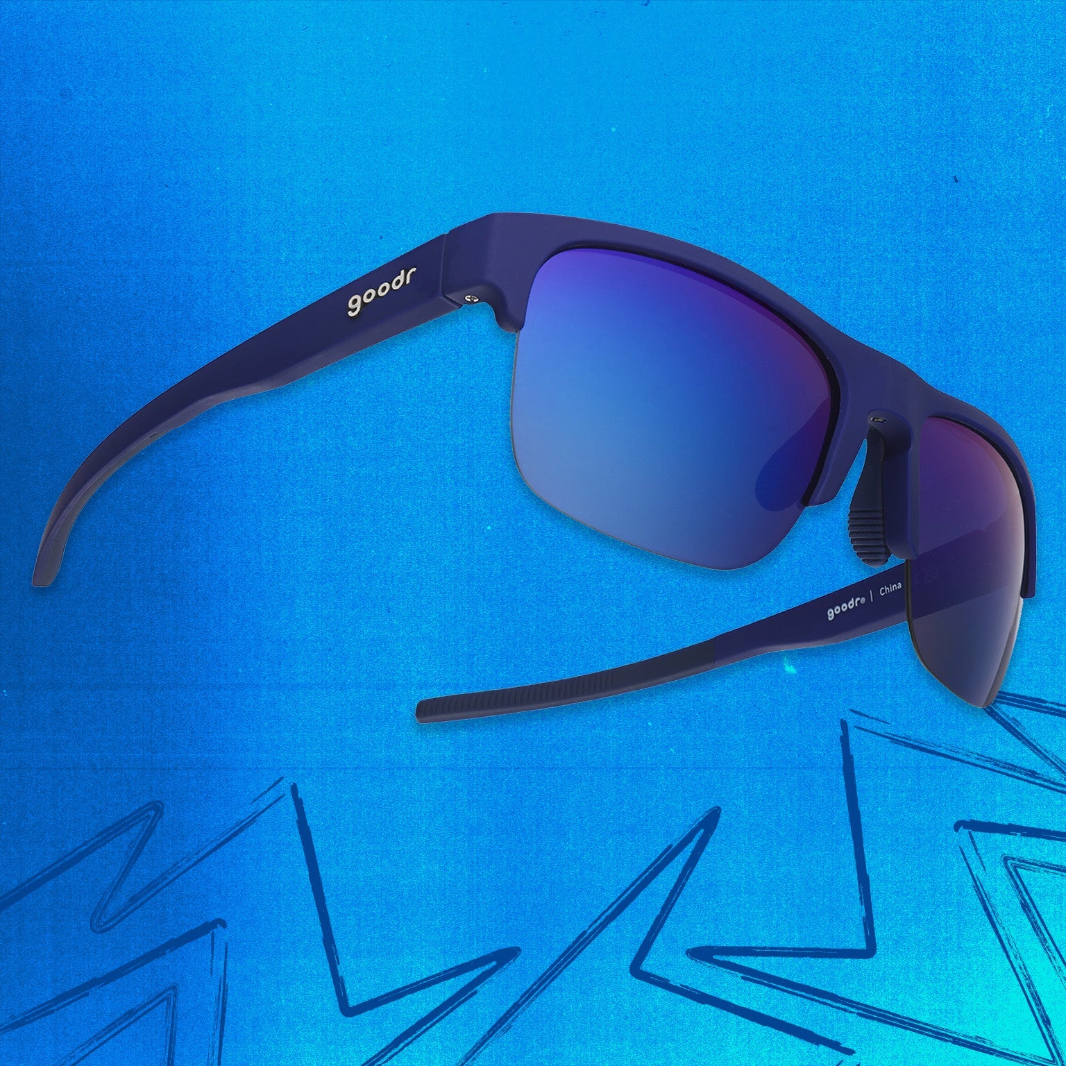 Eternally in Turbo Mode Blue | Goodr
