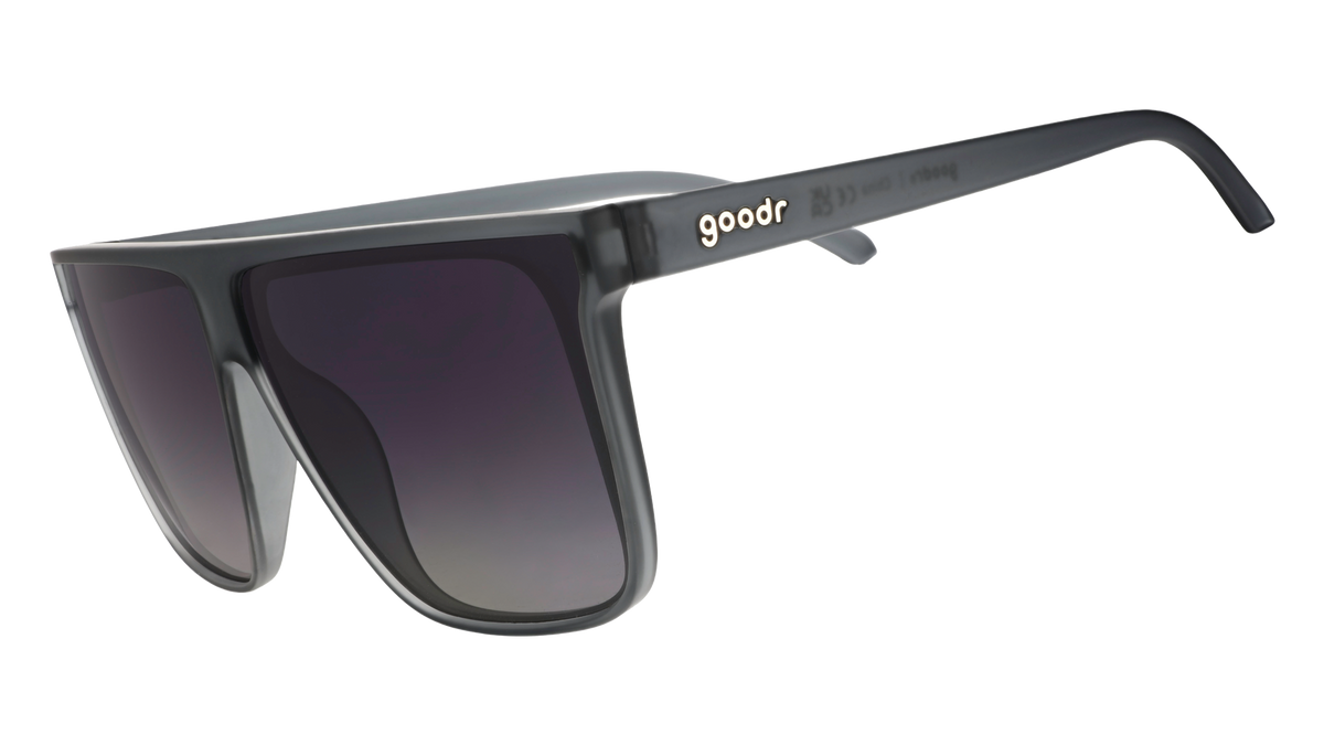 Gray Translucent Sunglasses - In Heavy Rotation Gray | Goodr
