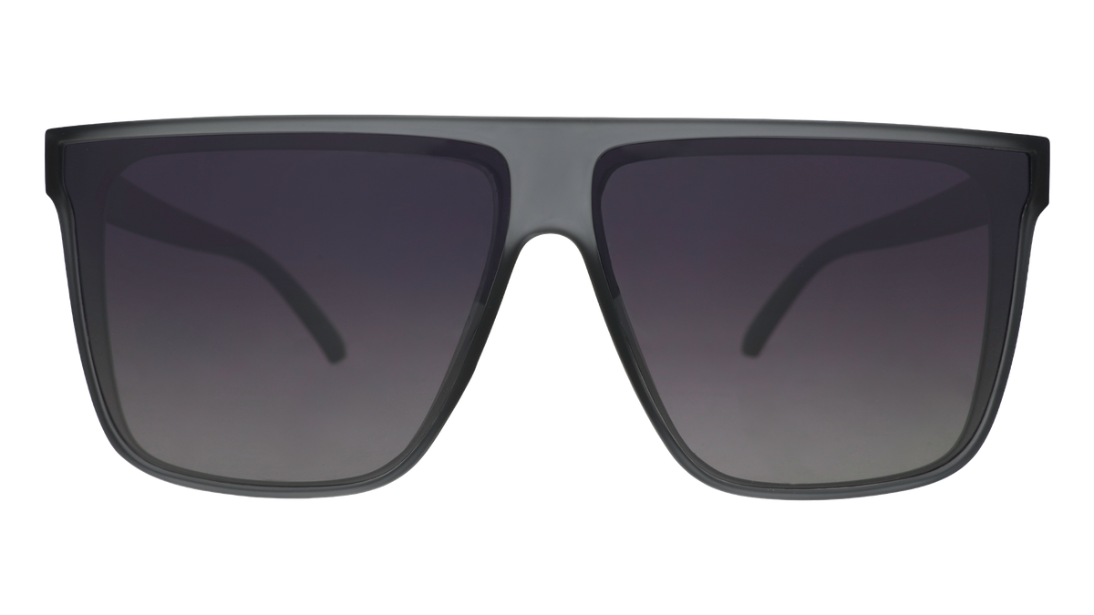Gray Translucent Sunglasses - In Heavy Rotation Gray | Goodr