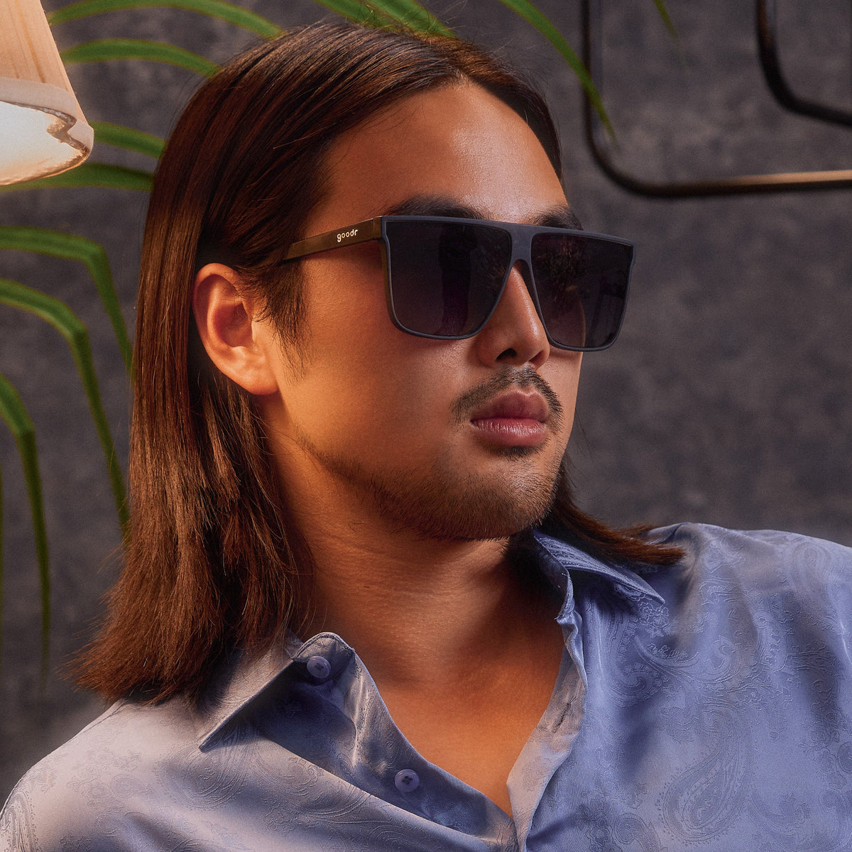 Gray Translucent Sunglasses - In Heavy Rotation Gray | Goodr