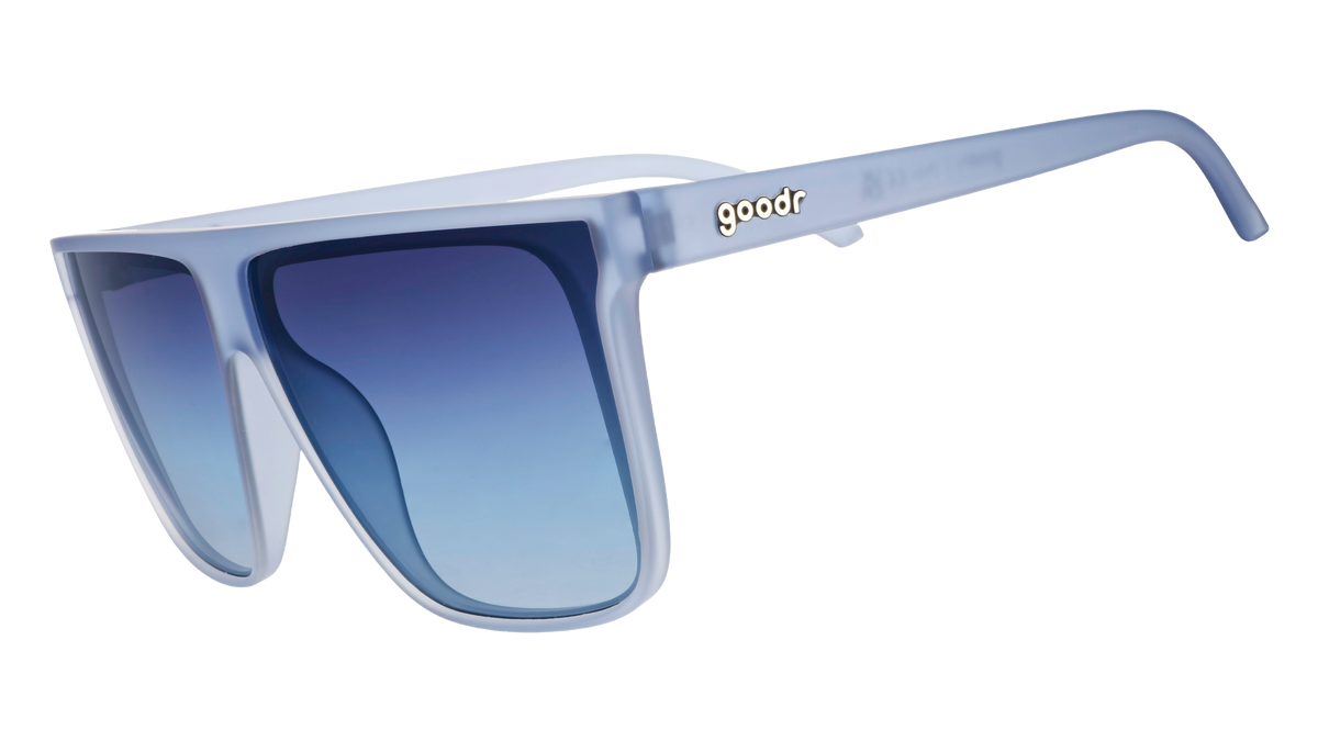 Dusty Blue Sunglasses - Last to Leave the Dance Floor Light Blue | Goodr