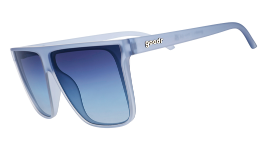 Dusty Blue Sunglasses - Last to Leave the Dance Floor Light Blue | Goodr