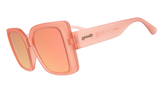 Oversized Pink Square Sunglasses - Feral Hula Hooper  | Goodr