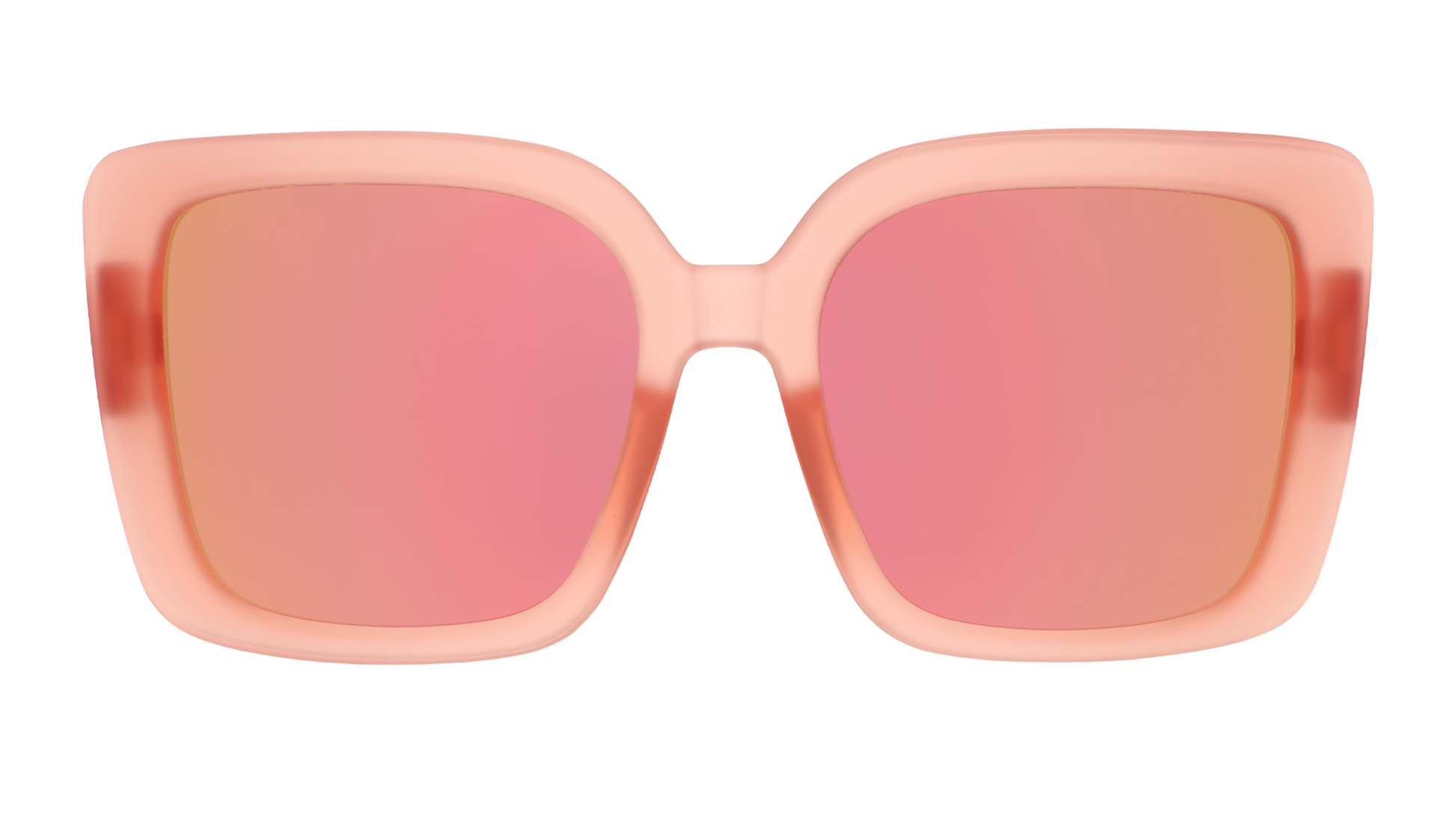 Oversized Pink Square Sunglasses - Feral Hula Hooper  | Goodr