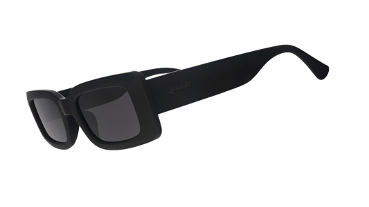 Black Rectangle Sunglasses - Lost All Sense of Time Black | Goodr