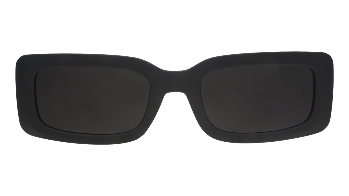 Black Rectangle Sunglasses - Lost All Sense of Time Black | Goodr