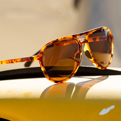 Tortoiseshell Aviators - Amelia Earhart Brown | Goodr