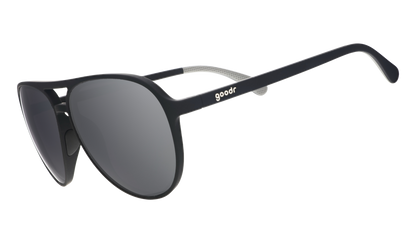 Black and Silver Sunglasses - Add the Chrome Package Black | Goodr