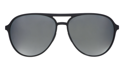 Black and Silver Sunglasses - Add the Chrome Package Black | Goodr