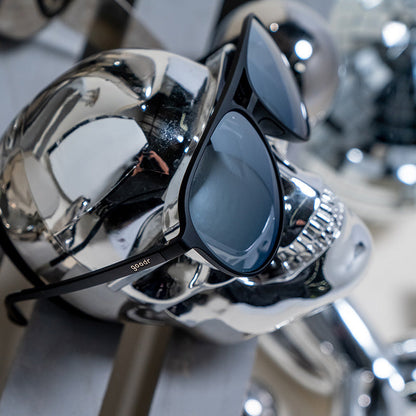 Black and Silver Sunglasses - Add the Chrome Package Black | Goodr