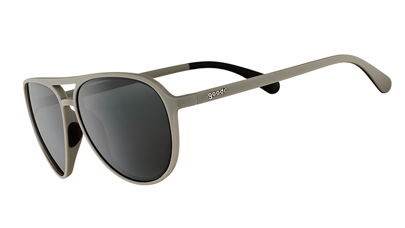 Black and Gray Sunglasses - Clubhouse Closeout Gray | Goodr