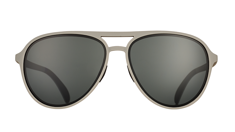 Black and Gray Sunglasses - Clubhouse Closeout Gray | Goodr