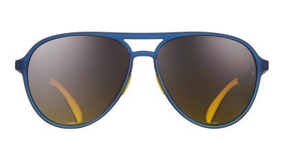 Aviator Sunglasses - Skymall Shoppers Dark Blue | Goodr