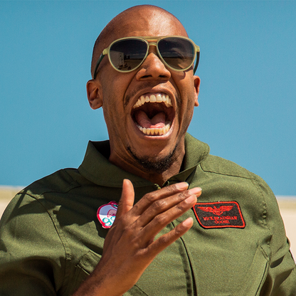Cadet Green Aviator Sunglasses - Buzzed On The Tower Green | Goodr
