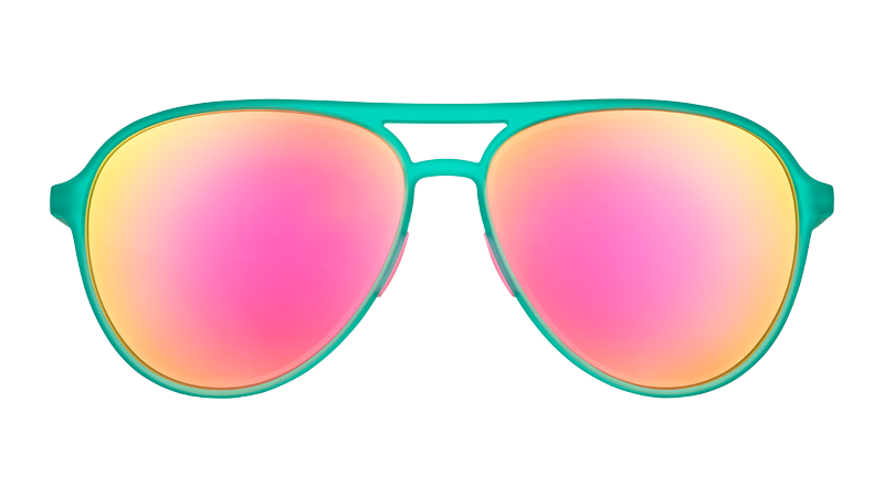 Teal Aviator Sunglasses - Kitty Hawkers' Ray Blockers Teal | Goodr