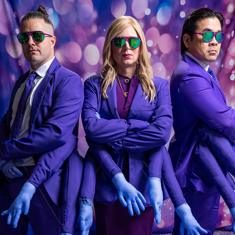 Octopus Sunglasses - It's Octopuses, Not Octopi Dark Purple | Goodr