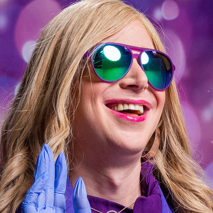 Octopus Sunglasses - It's Octopuses, Not Octopi Dark Purple | Goodr