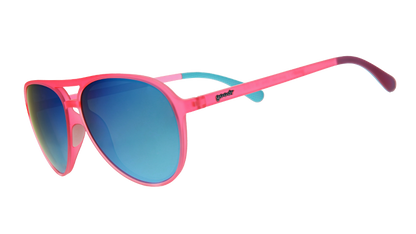 Pink & Teal Sunglasses - Carl Is My Co-Pilot Pink | Goodr
