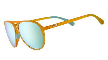 Cheesy Flight Attendant Sunglasses Orange | Goodr
