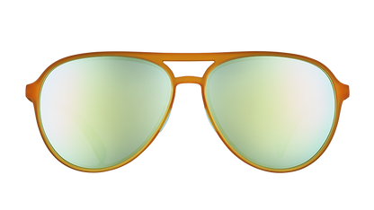 Cheesy Flight Attendant Sunglasses Orange | Goodr