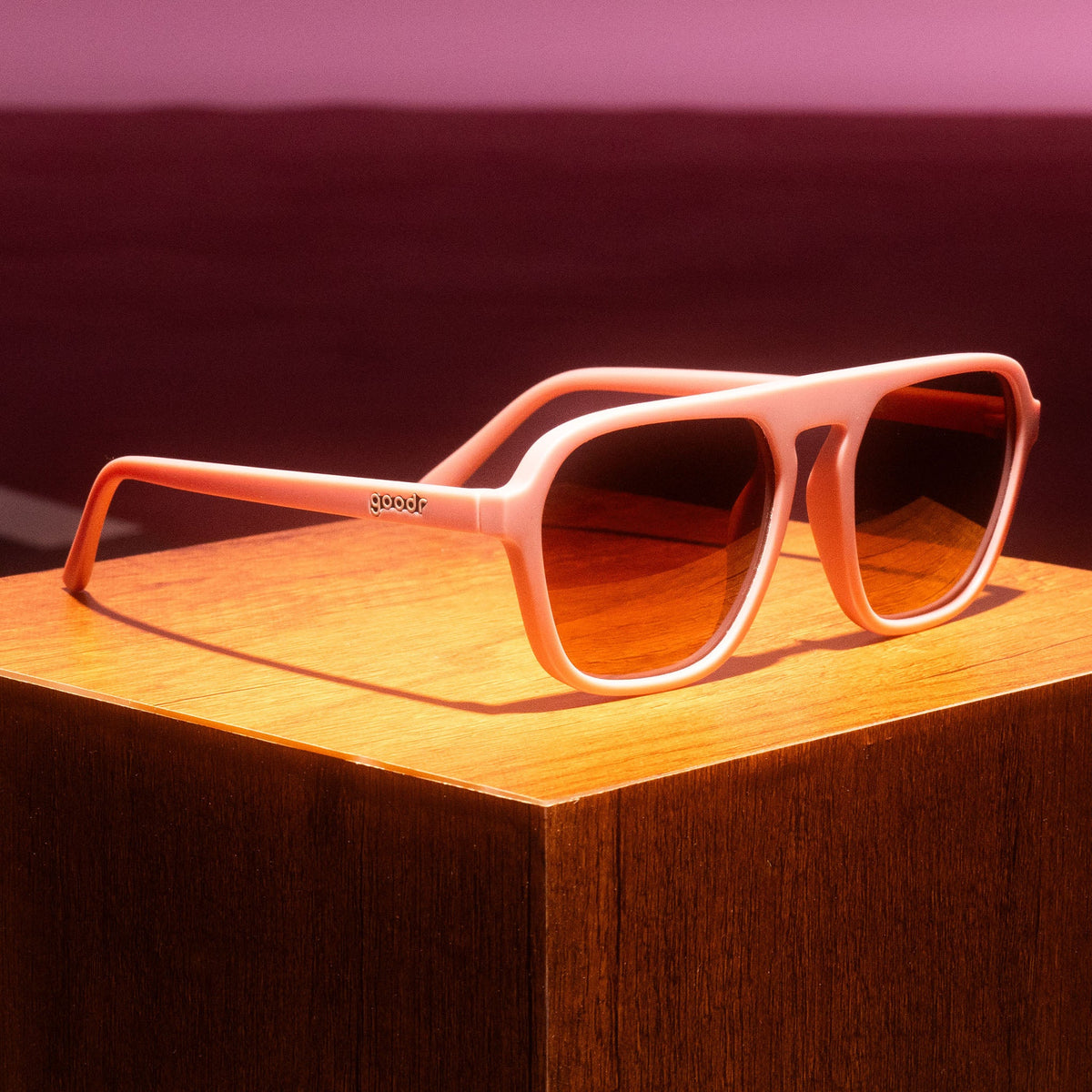 Threaten Me With a Good Time Light Pink | Goodr