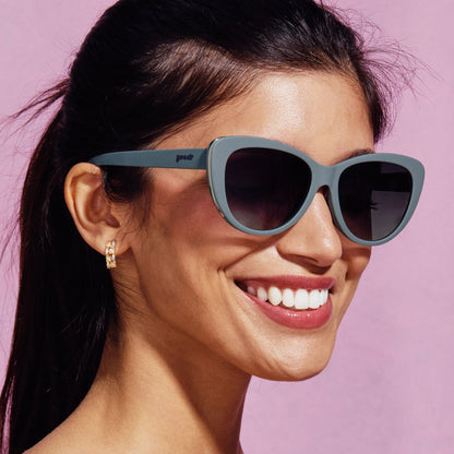 Dark Gray Sunglasses - Not Gray, Diet Black Dark Gray | Goodr
