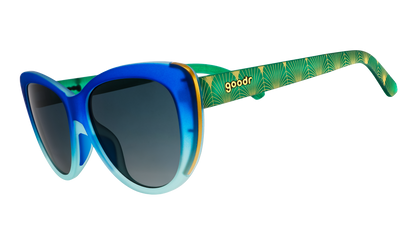 Rhonda's Peacock Palace Dark Blue | Goodr