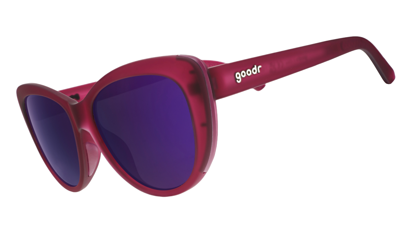Translucent Purple Sunglasses - Midnight Merlot Glow Purple | Goodr