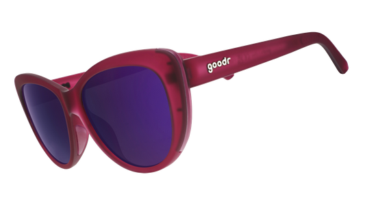 Translucent Purple Sunglasses - Midnight Merlot Glow Purple | Goodr