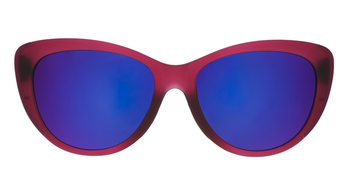 Translucent Purple Sunglasses - Midnight Merlot Glow Purple | Goodr