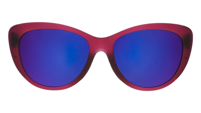 Translucent Purple Sunglasses - Midnight Merlot Glow Purple | Goodr