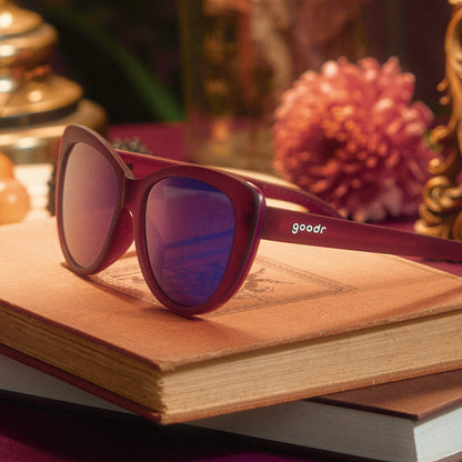 Translucent Purple Sunglasses - Midnight Merlot Glow Purple | Goodr