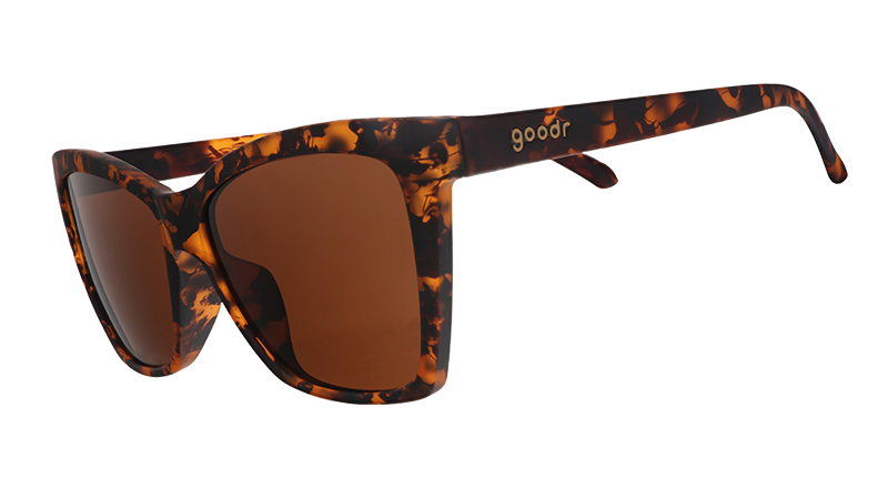 Tortoiseshell Cat-Eye Sunglasses - Vanguard Visionary Brown | Goodr