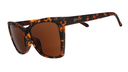 Tortoiseshell Cat-Eye Sunglasses - Vanguard Visionary Brown | Goodr