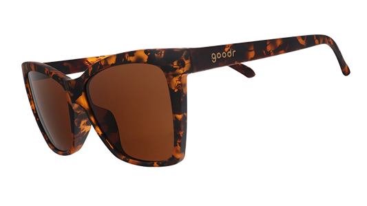 Tortoiseshell Cat-Eye Sunglasses - Vanguard Visionary Brown | Goodr