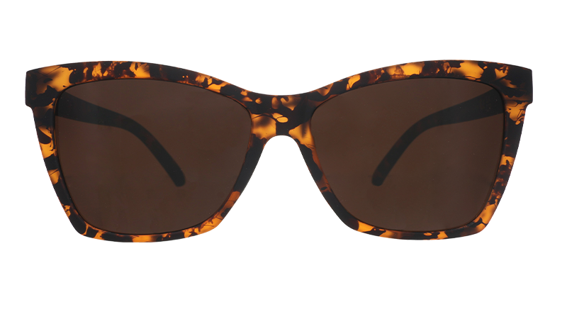 Tortoiseshell Cat-Eye Sunglasses - Vanguard Visionary Brown | Goodr